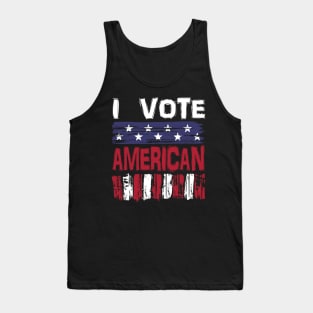 I Vote American Tank Top